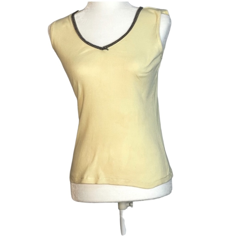 NEW UNITI WOMEN FITTED RIBBED TANK TOP/ SIZE/S